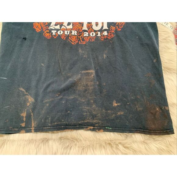 ZZ Top 2014 Tour Tee Large - Picture 7 of 8